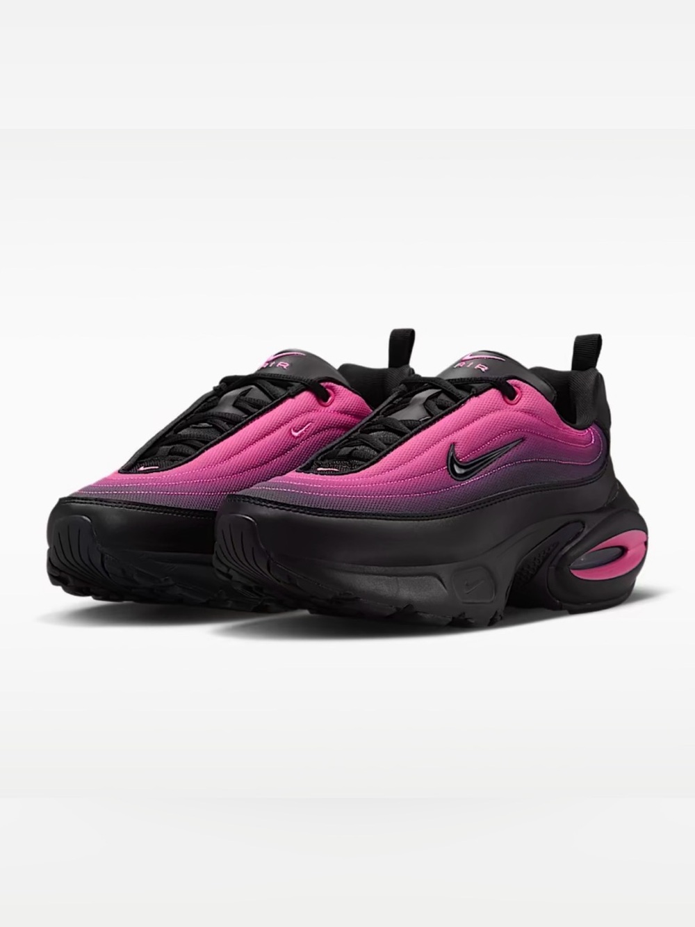 Nike Air Max Portal Women’s Size 8 Black Pinksicle Lace Up Running Shoes NWOT